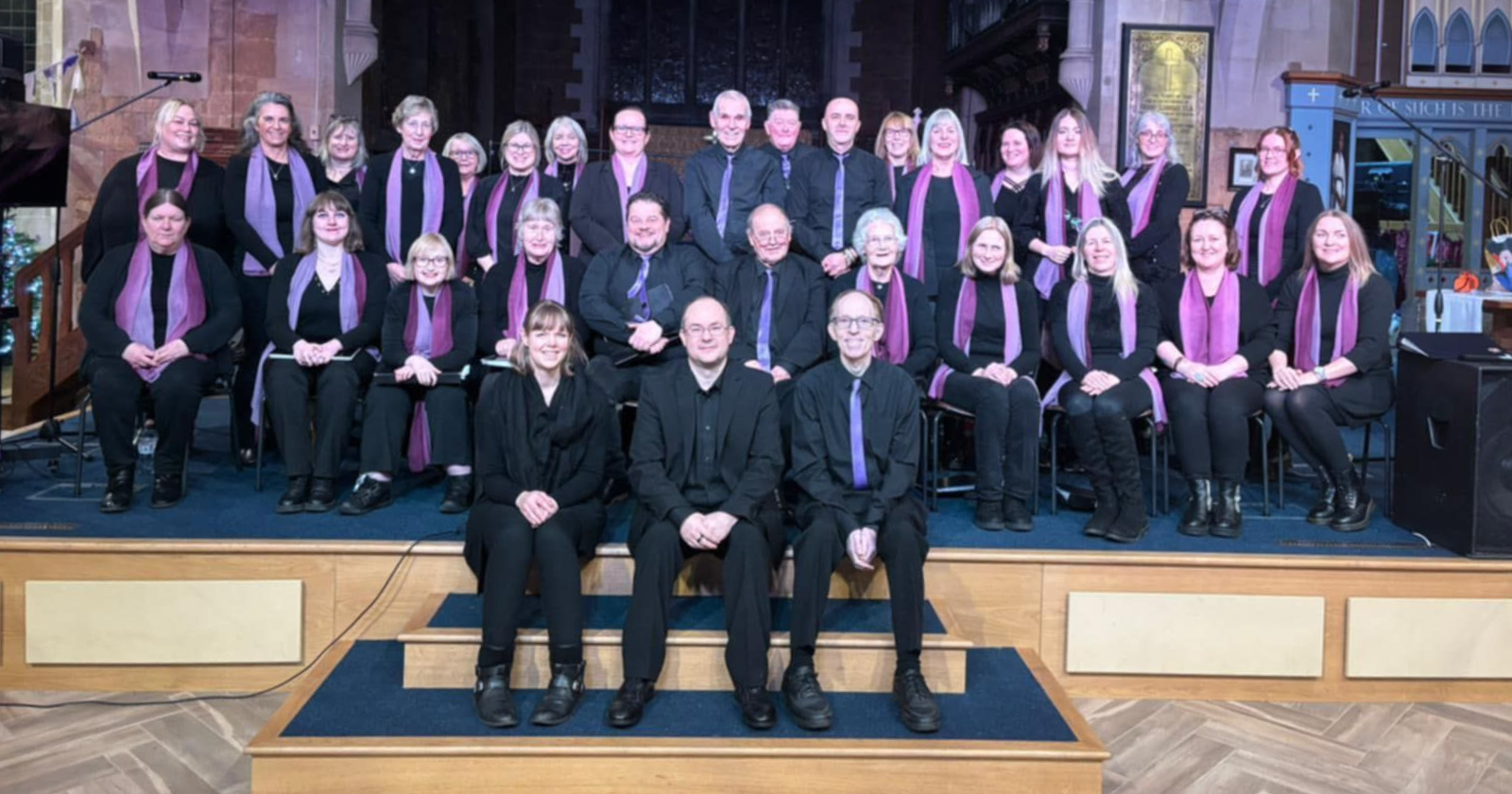 The Melody Choir singing in Church