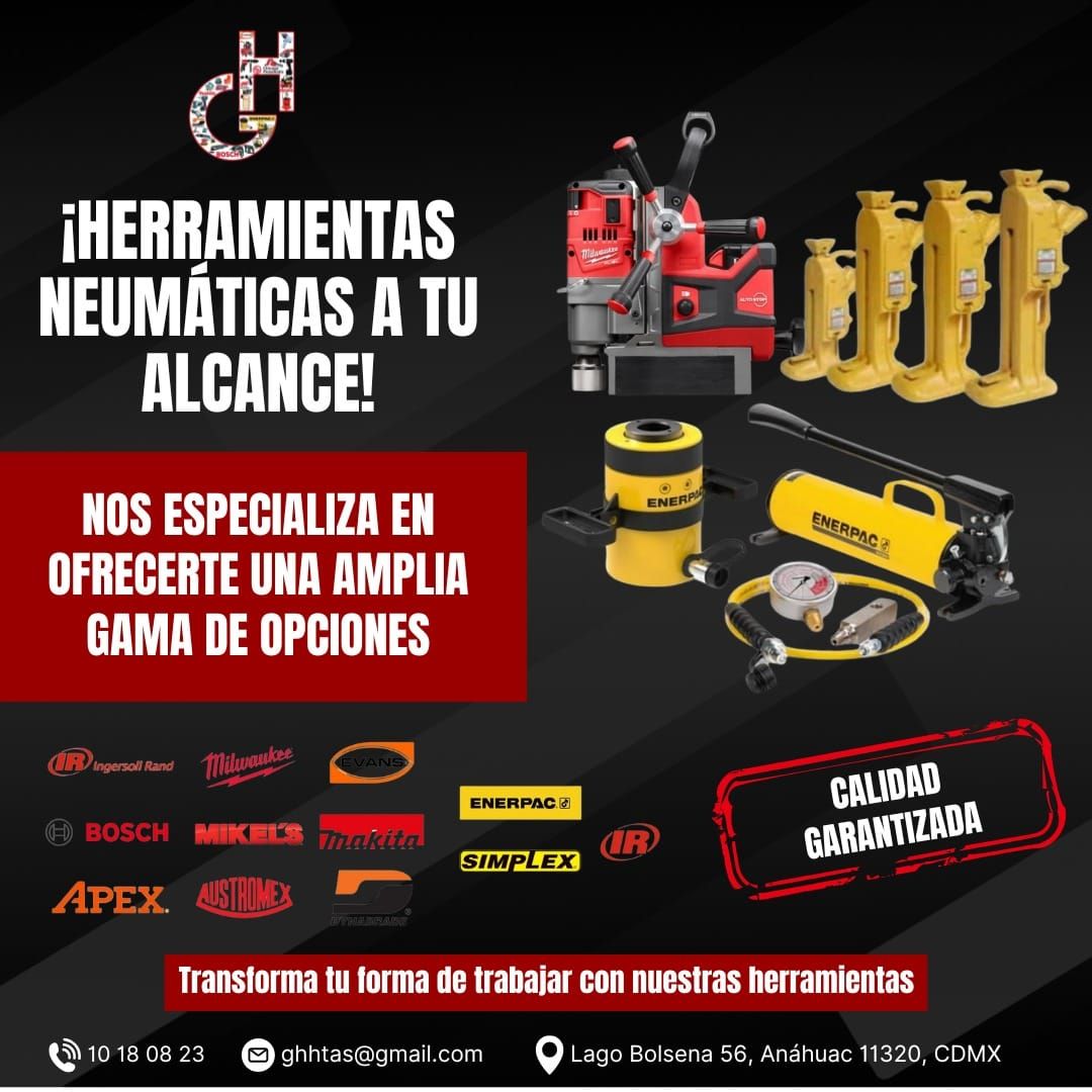 GH HERRAMIENTAS NEUMATICAS