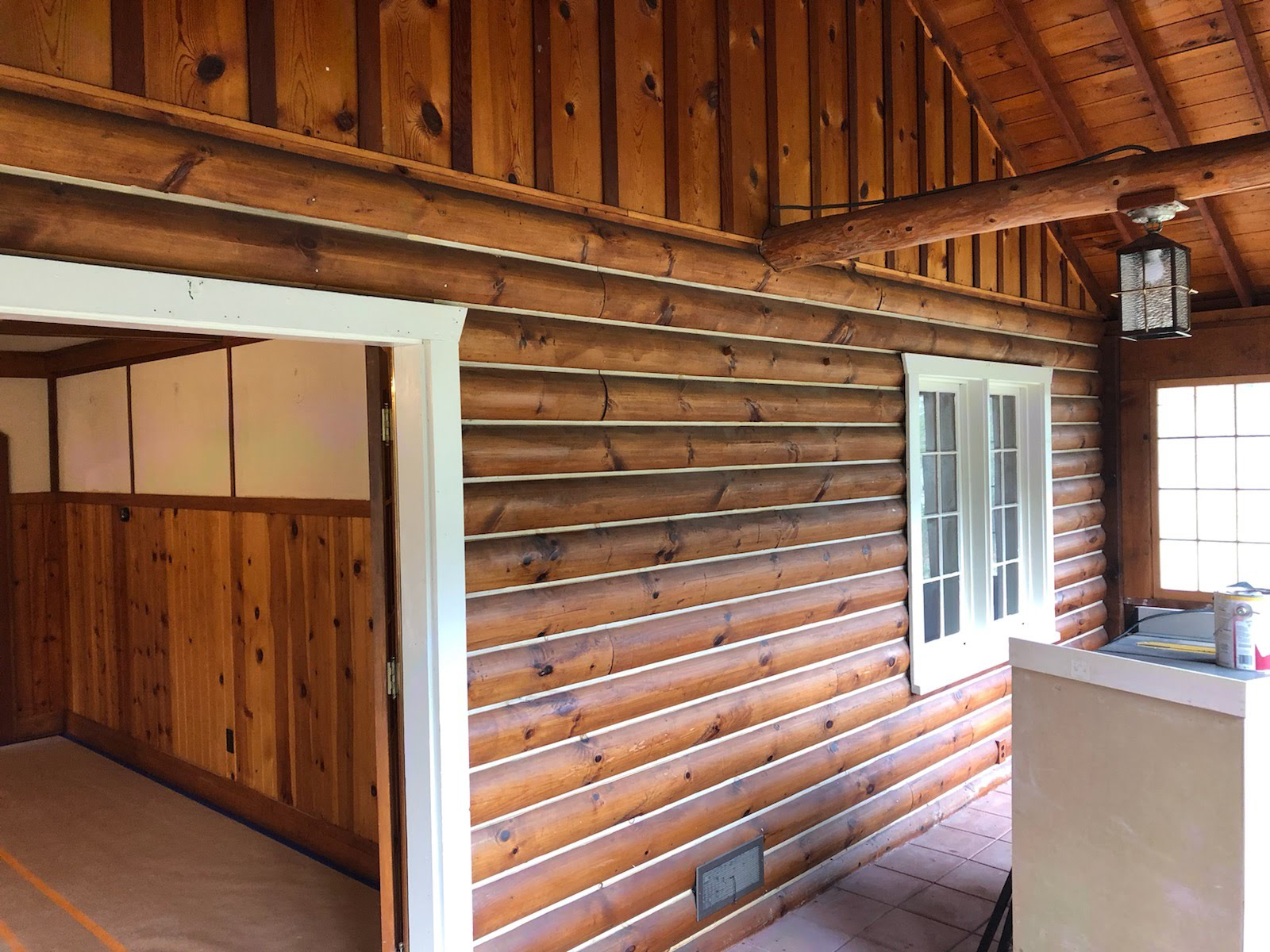 Wood Clear Coat Before