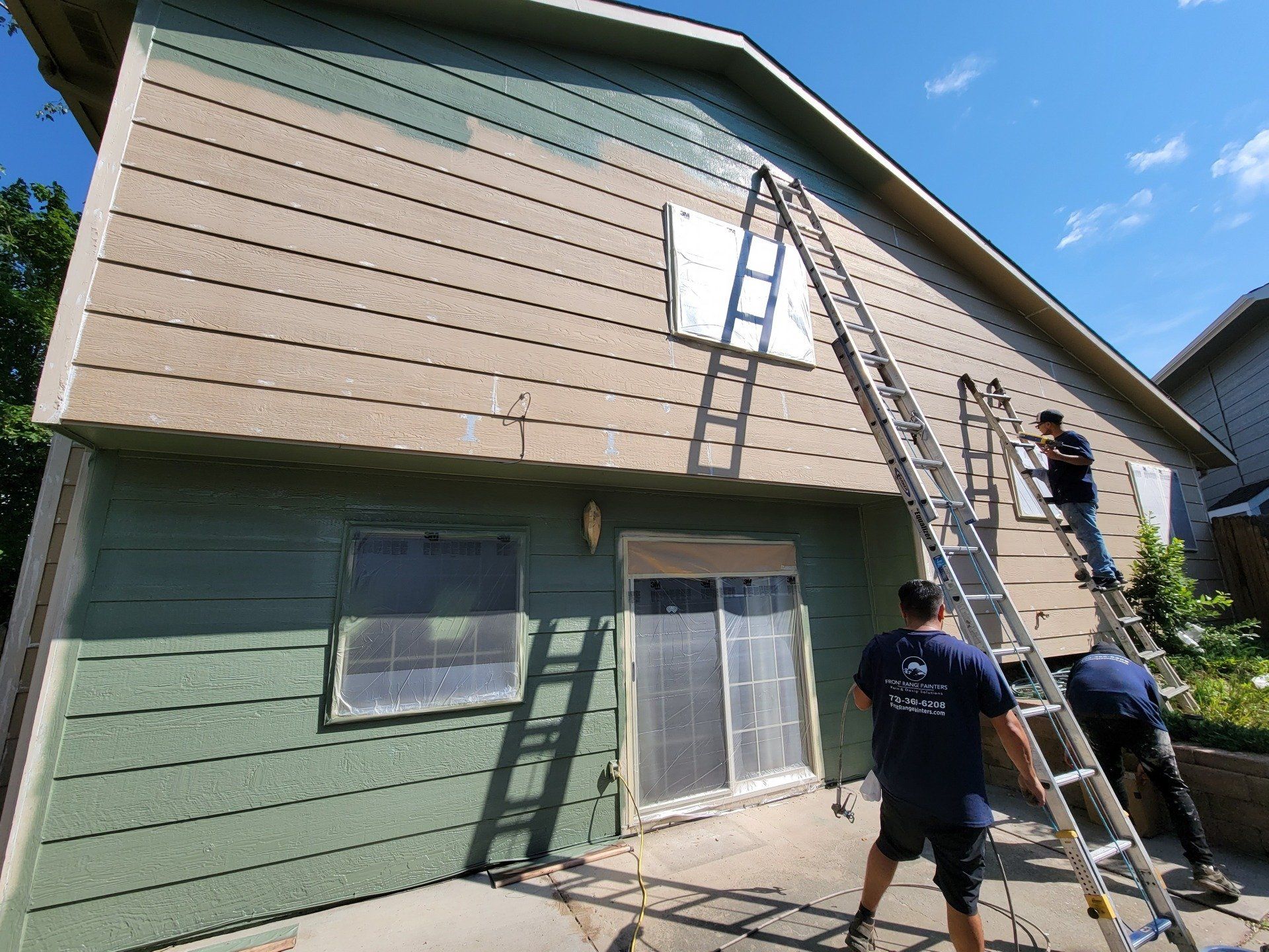 Exterior house painting in Colorado Springs