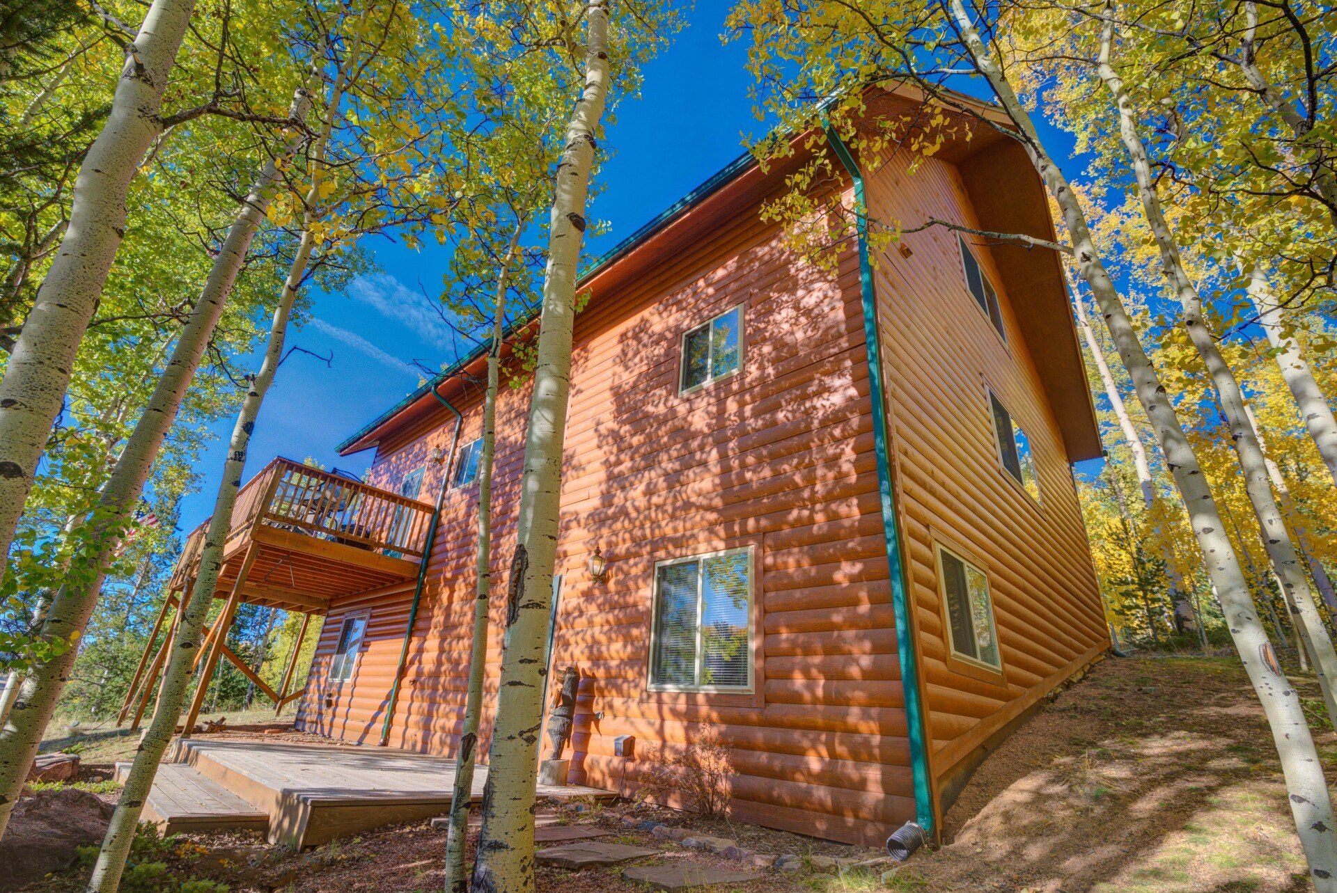 Front Range Painters Colorado Springs Residential Wood Refinishing Rear