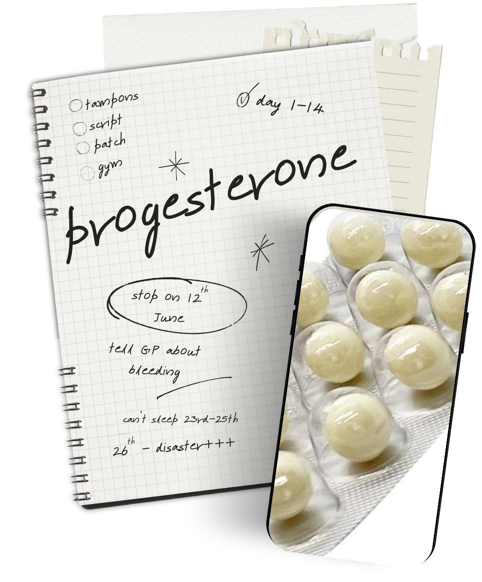 MEDICATION: Progesterone in Peri