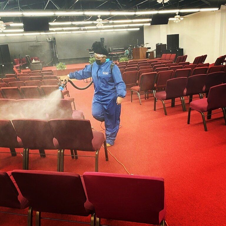 Disinfectant Spray — Gary, Indiana — Honor Cleaning Service