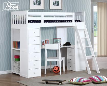 Jukraf Furniture Sdn. Bhd. | Solid Wood Furniture for Home Renovation Manufacturer Malaysia | Jacob Loft Bunk