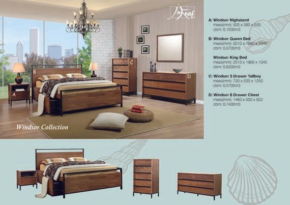 Jukraf Furniture Sdn. Bhd. | Solid Wood Furniture for Home Renovation Manufacturer Malaysia | Windsor Collection