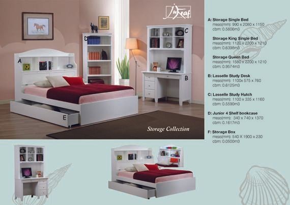 Jukraf Furniture Sdn. Bhd. | Solid Wood Furniture for Home Renovation Manufacturer Malaysia | Storage Bed Collection