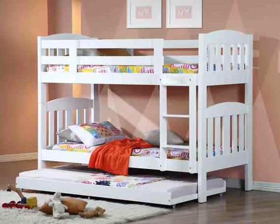 Jukraf Furniture Sdn. Bhd. | Solid Wood Furniture for Home Renovation Manufacturer Malaysia | Cleon Single Bunk Bed