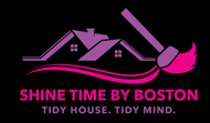 It is a logo for a cleaning company called Shine Time By Boston.