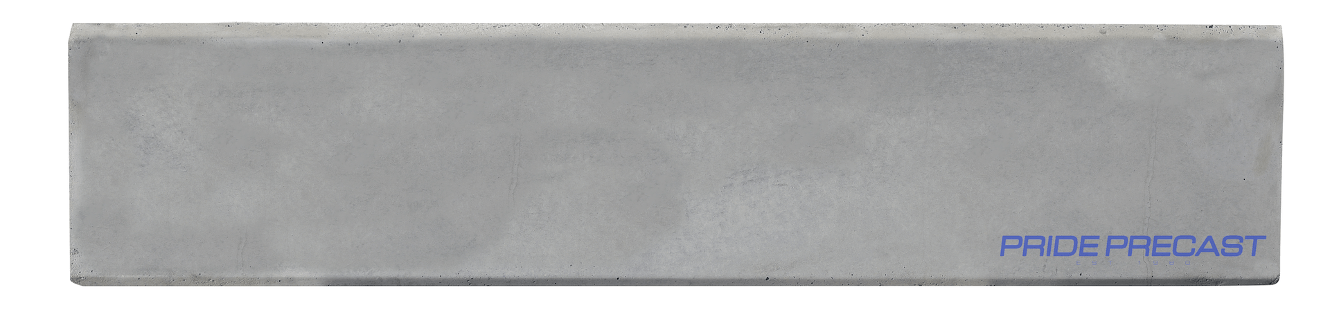 A close up of a piece of concrete on a white background.