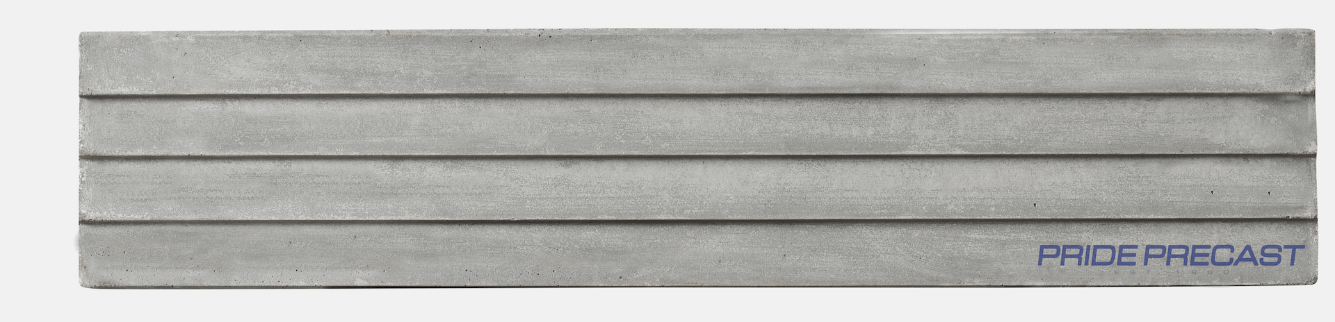 A close up of a piece of concrete on a white background.