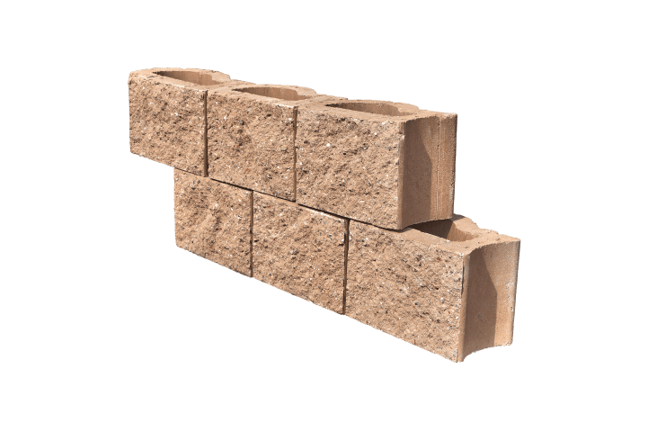 A close up of a brick wall on a white background.
