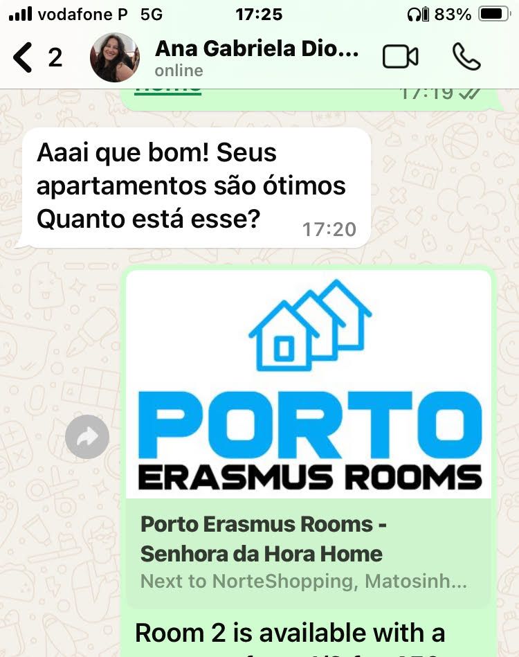 Porto erasmus rooms students 