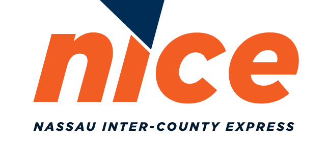 A logo for the nassau inter-county express - junk removal