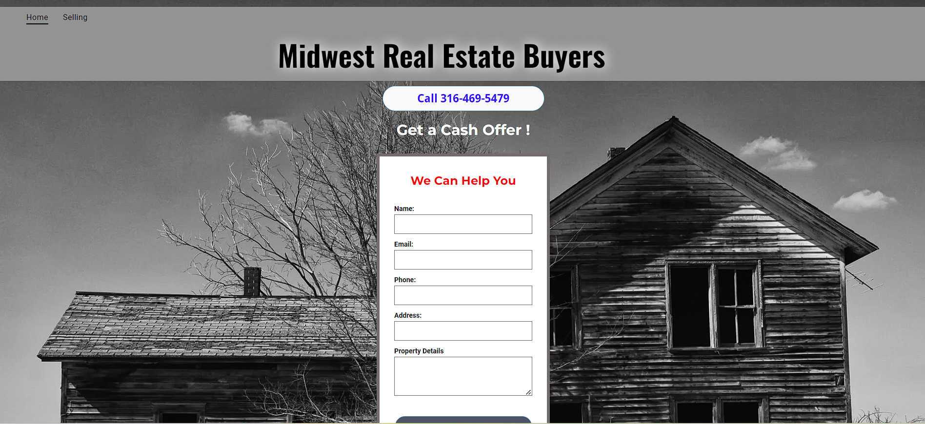Midwest Real Estate Buyers Website
