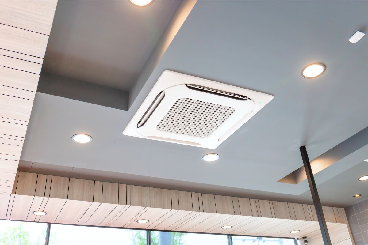 Discreet Ducted Air Conditioning System for Open Plan Offices and Modern Homes