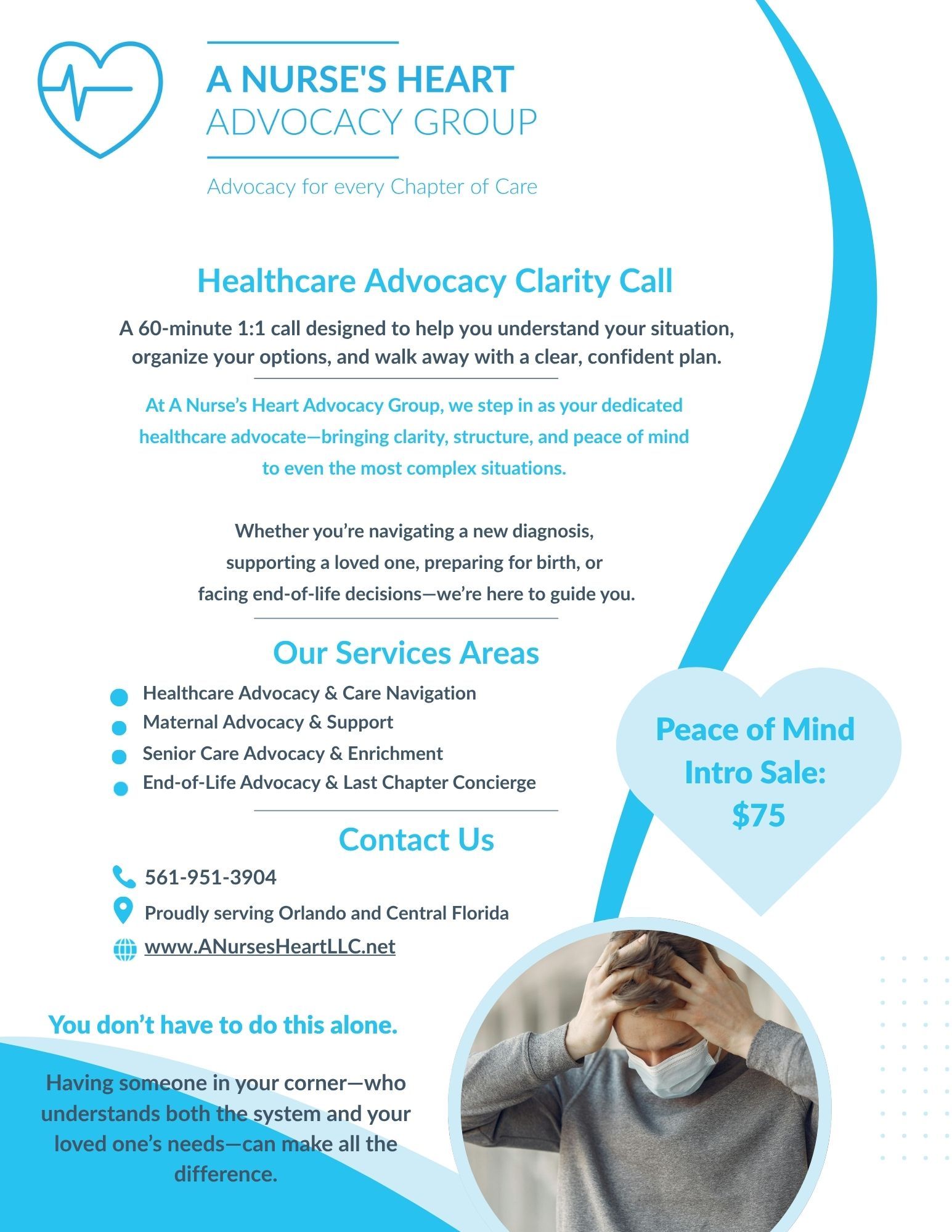 Contact a healthcare advocate in Orlando, FL for personalized support