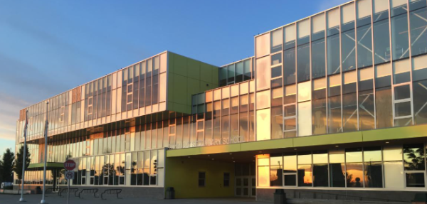 modern building with windows