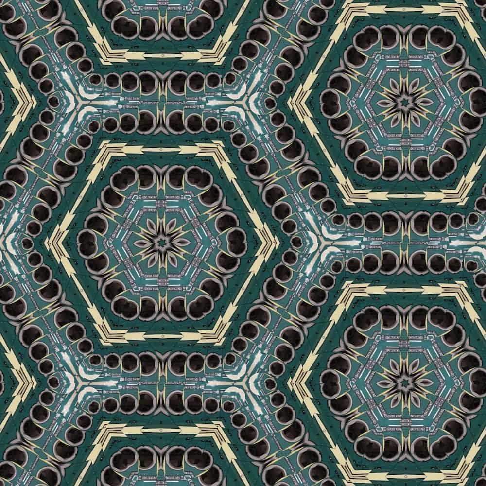 It Is A Seamless Pattern That Looks Like A Kaleidoscope — Corrimal Ceramic Tiles Pty Ltd in Corrimal, NSW