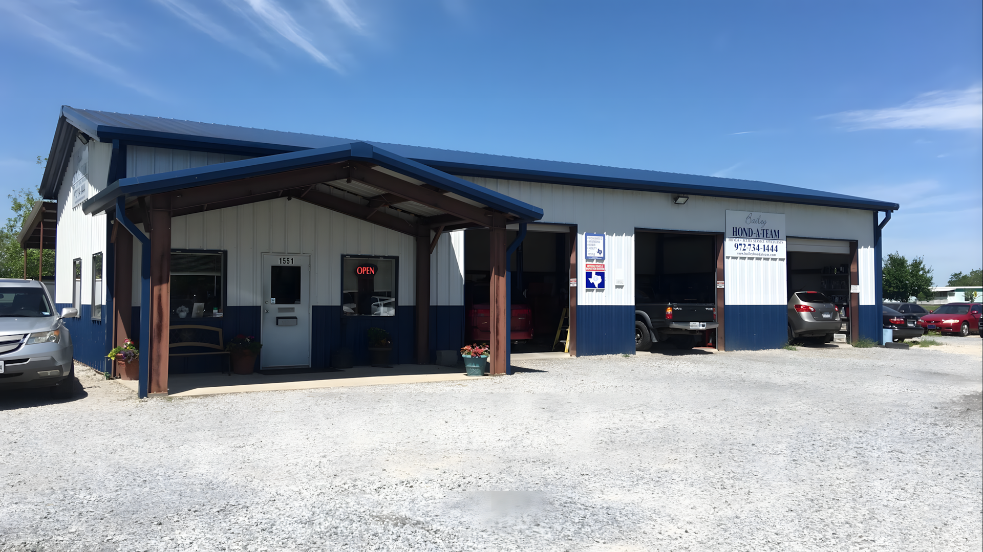 Exterior of shop | Bailey Automotive