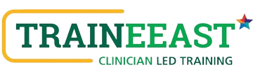 A logo for traineeast clinician led training