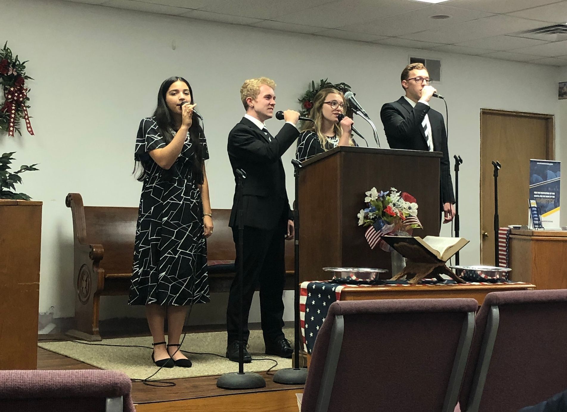 People Singing a Worship Song — Wautoma, WI — Pilgrim Baptist Church