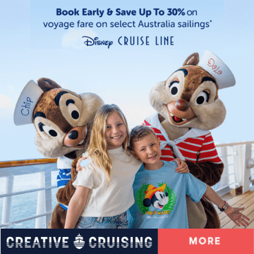 Disney cruise lines Book Early & Save up to 30%* on voyage fares on select Australian & New Zealand sailings