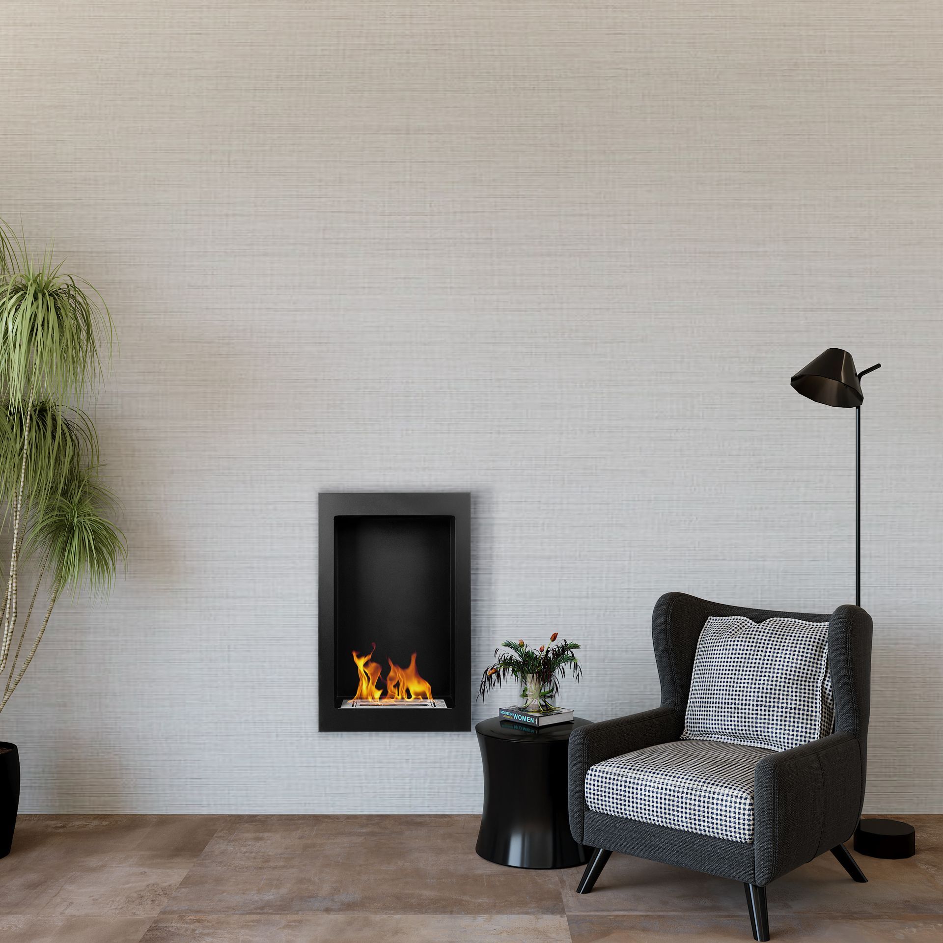 Bio-ethanol wandhaard “Vertical”