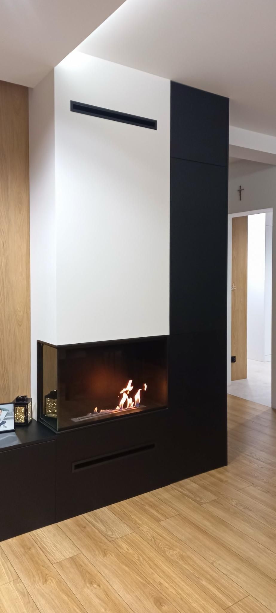 Inbouw bio-ethanolhaard — links