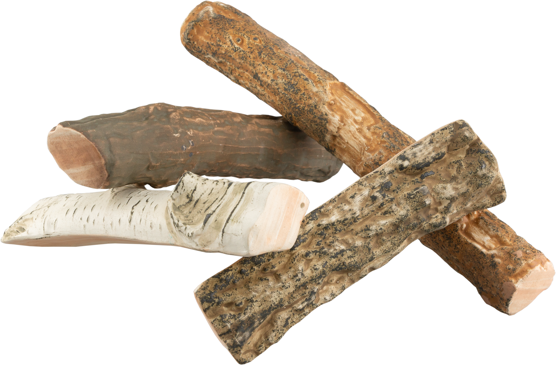 Keramische houtblokken MIX