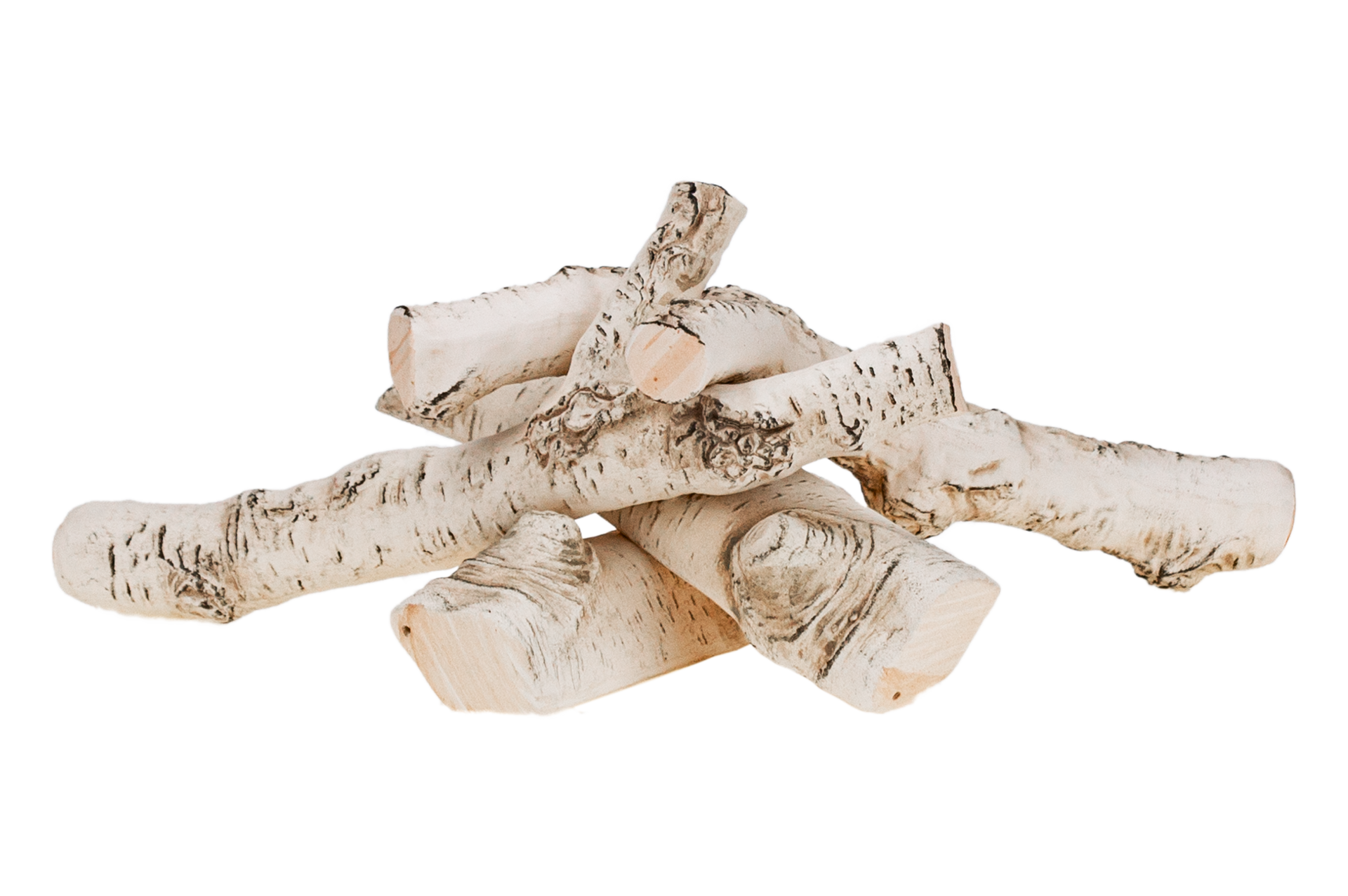 Keramische houtblokken Berken