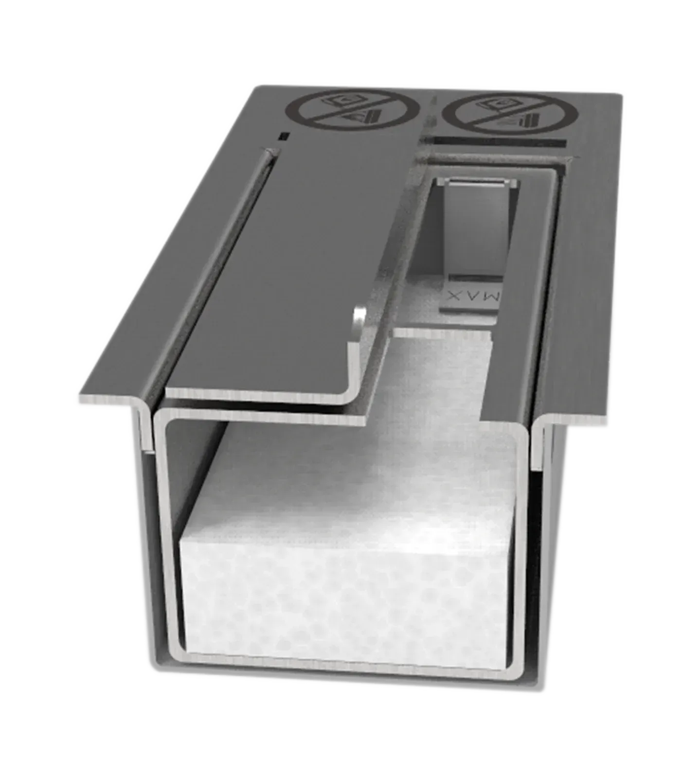 Keramische wol-inzet voor brander 20×30 cm