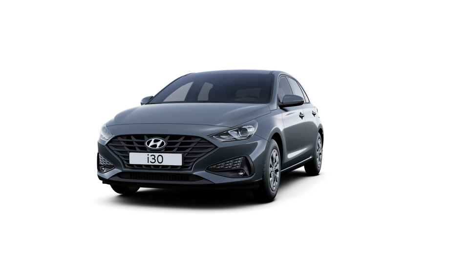 A hyundai i30 is shown on a white background.