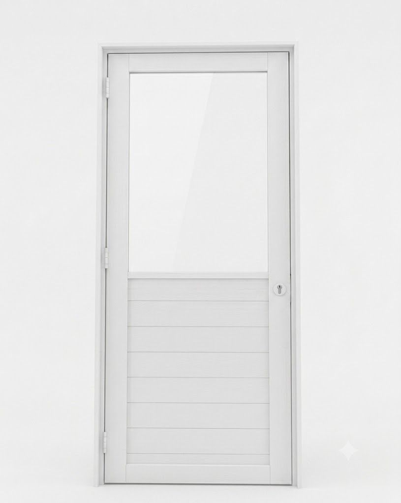 Puerta de interior 1/2 ciega de 0,90x2,00