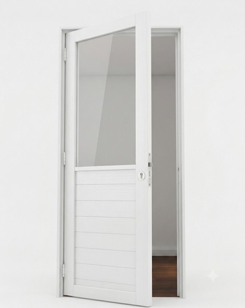 Puerta de interior 1/2 ciega de 0,90x2,00