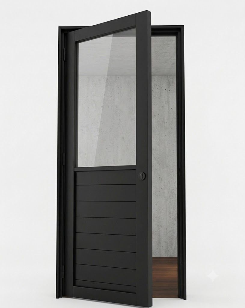 Puerta de interior 1/2 ciega de 0,80x2,00