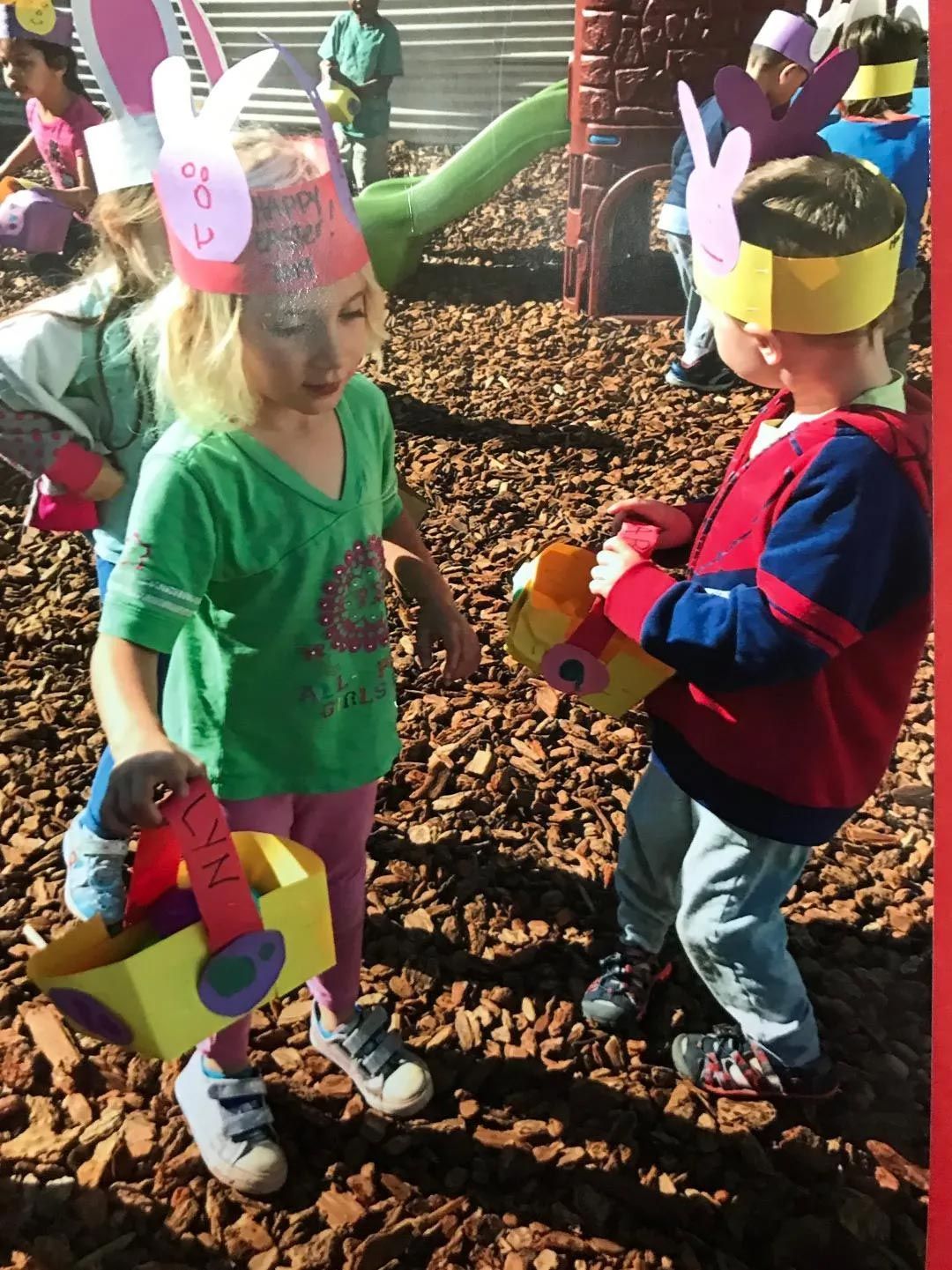Students Doing Activities — Sacramento, CA — Tot Town Child Development Center, Inc.