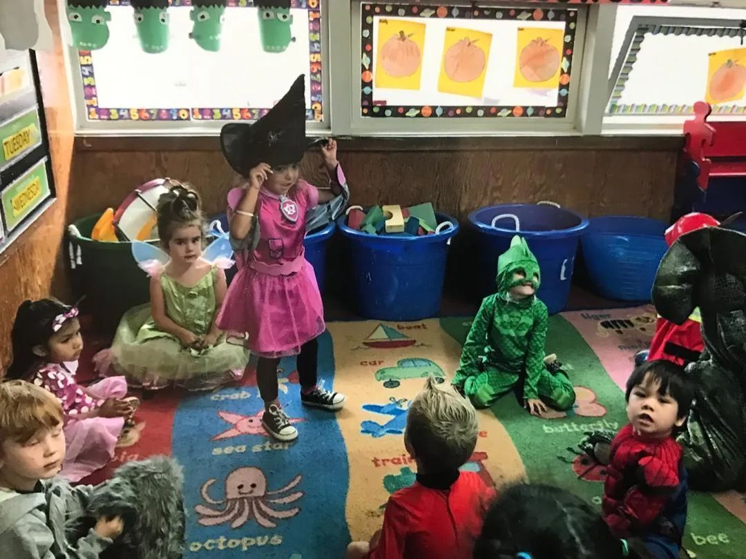 Children with Costumes — Sacramento, CA — Tot Town Child Development Center, Inc.
