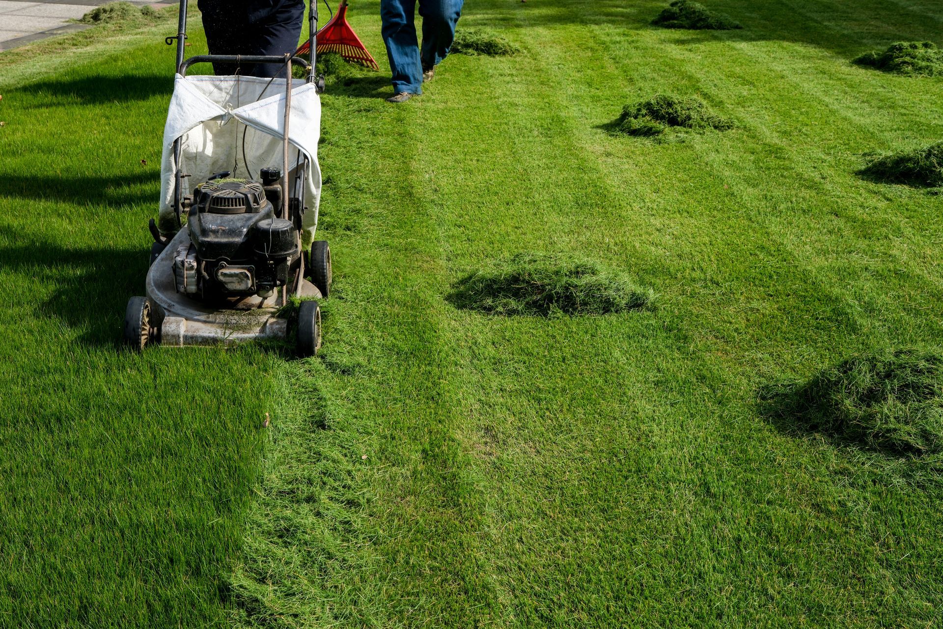 Lawn Mower - San Antonio, TX - Flores Irrigation and Landscaping