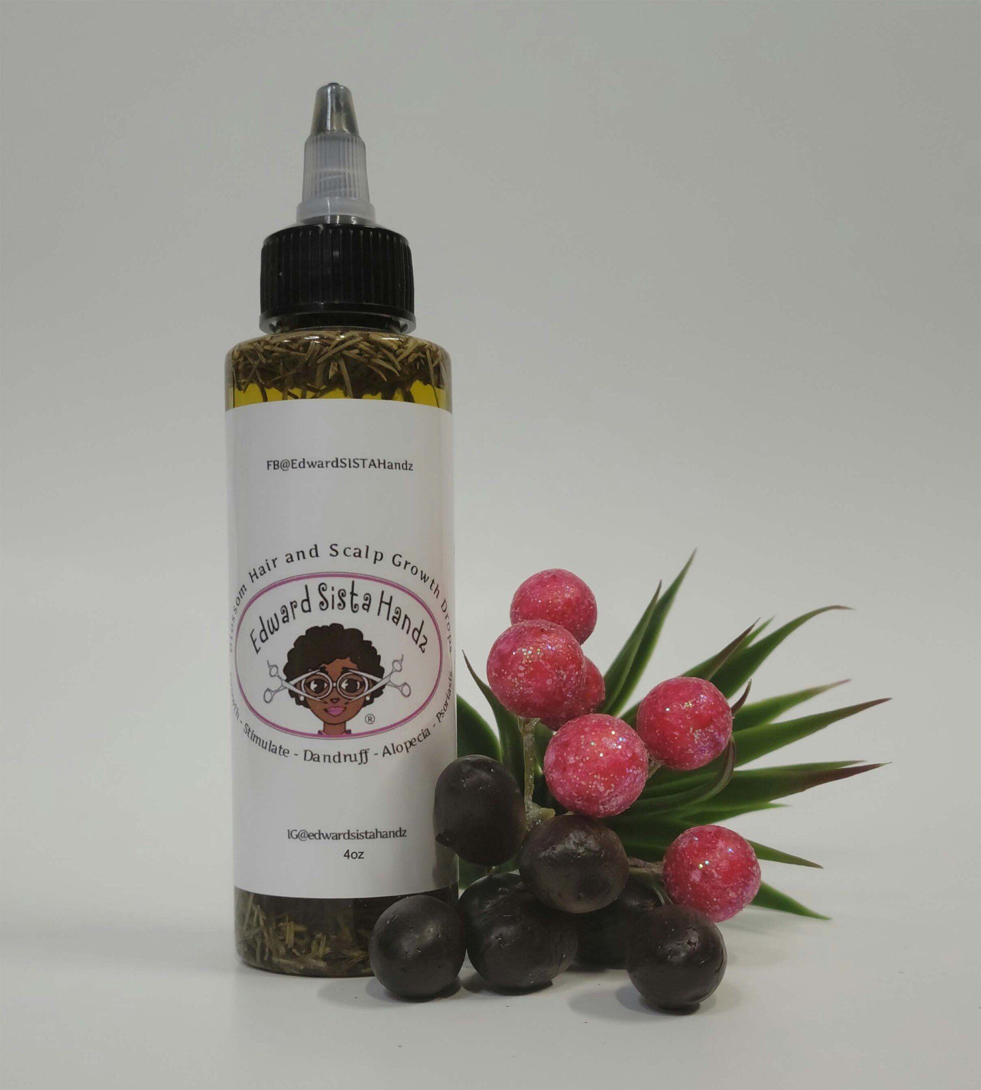 Blossom Hair and Scalp Growth Drops - 4 oz.