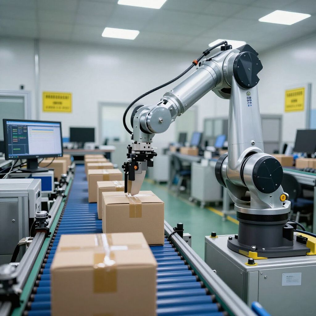 Robotic Arms material Handling