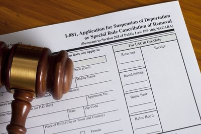 Application Suspension of Deportation — Bellaire, TX — Garza & Associates