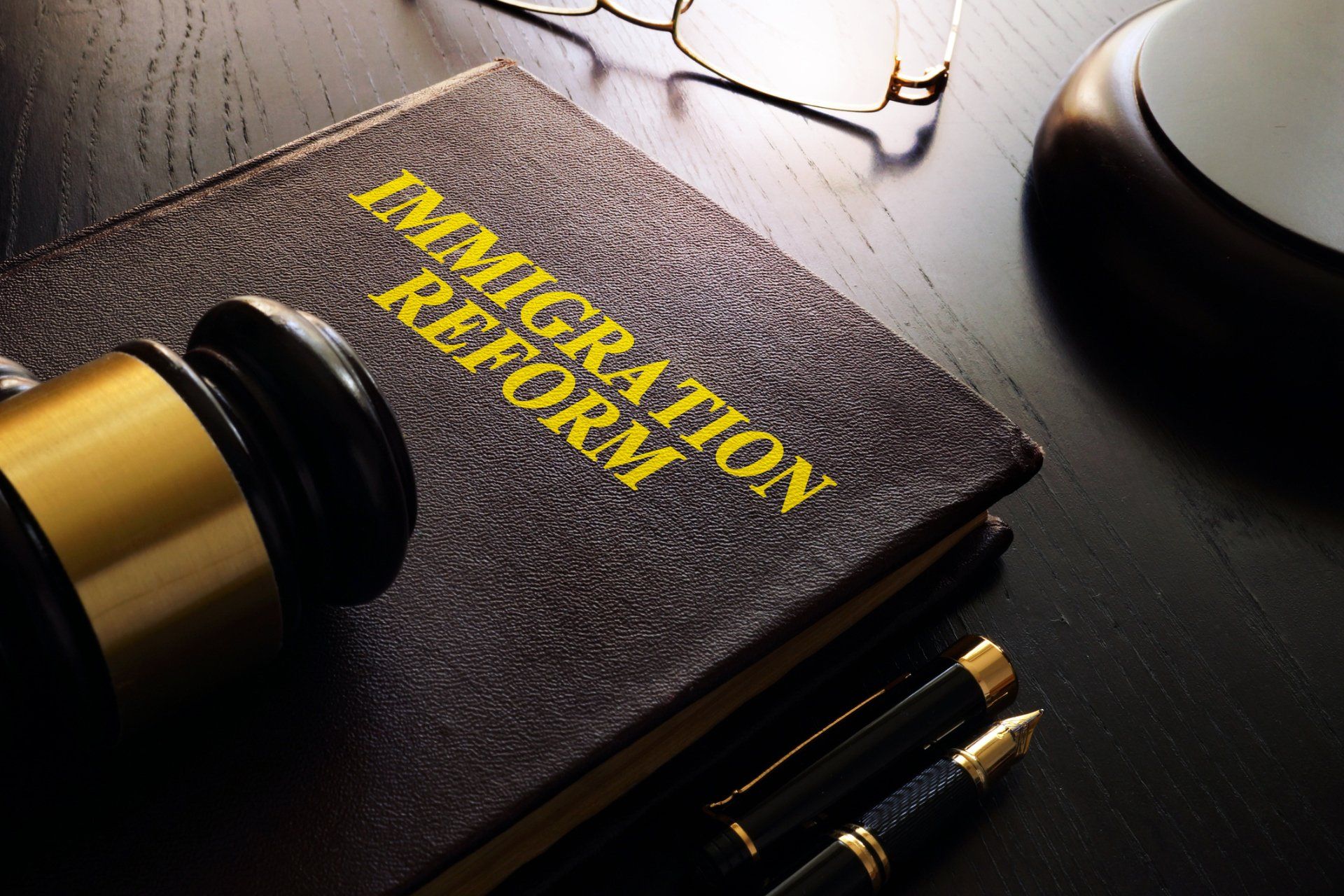 Book with title Immigration Reform — Bellaire, TX — Garza & Associates