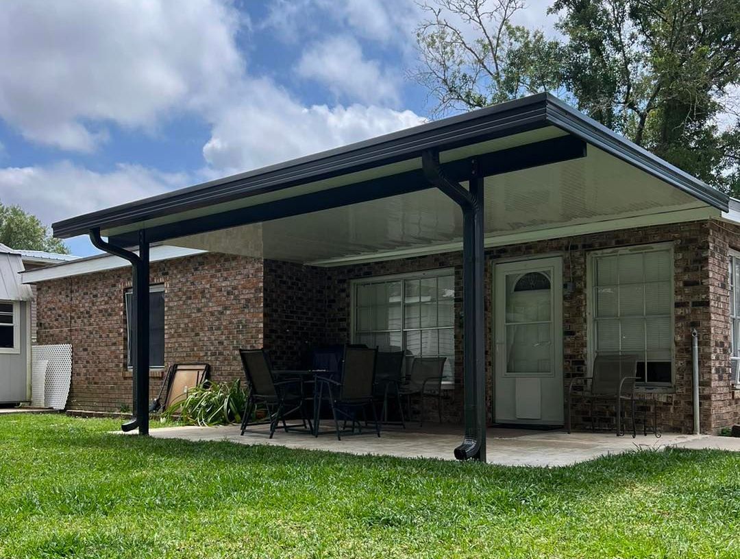 Covered Patio backyard enjoyment