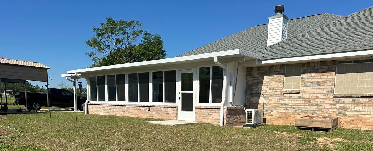 Enclosed Patio - Sun room - Screen Room Addition