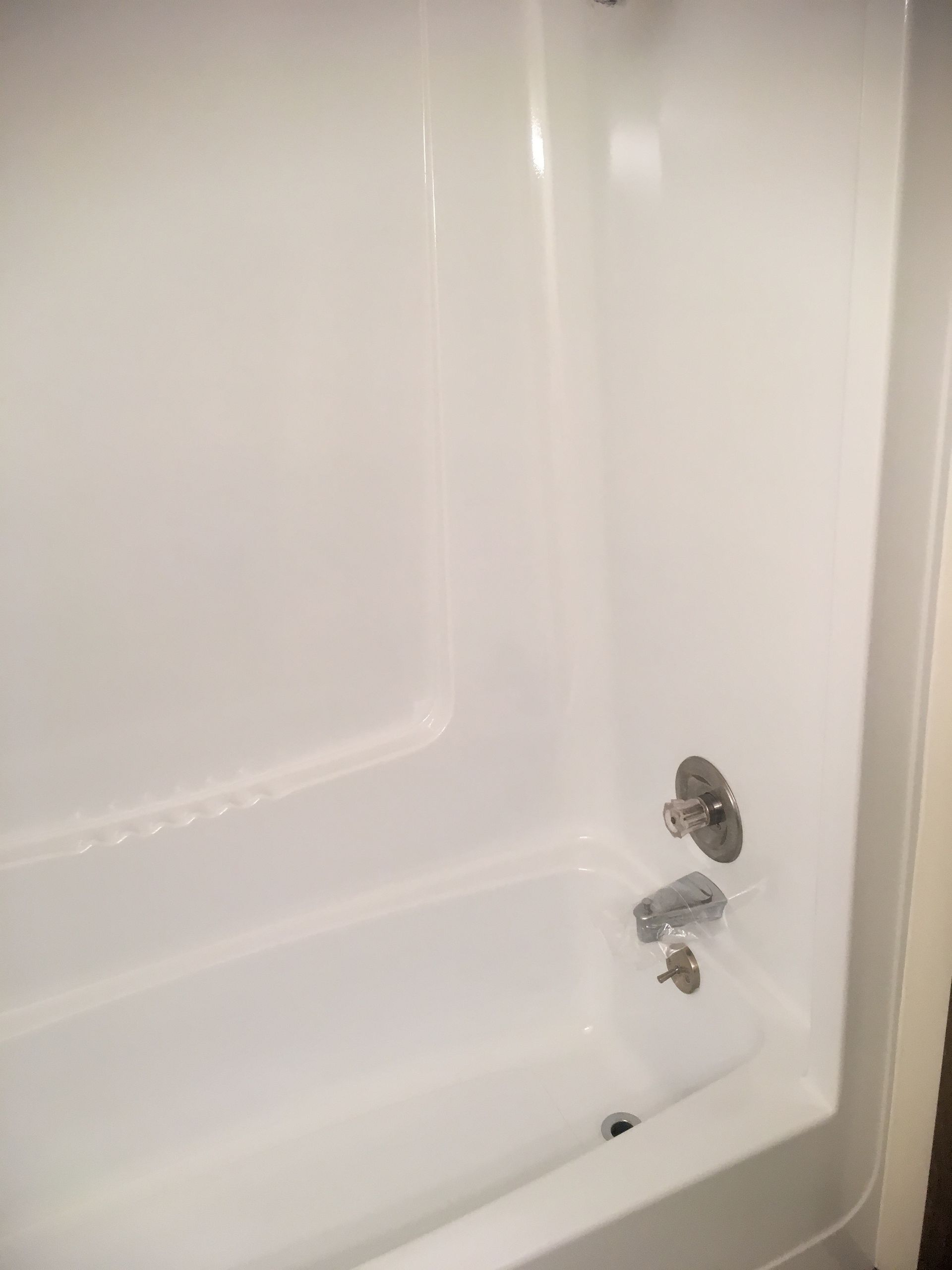 After Refinishing of Bathtub with Shower - Central Illinois | Surface Savers