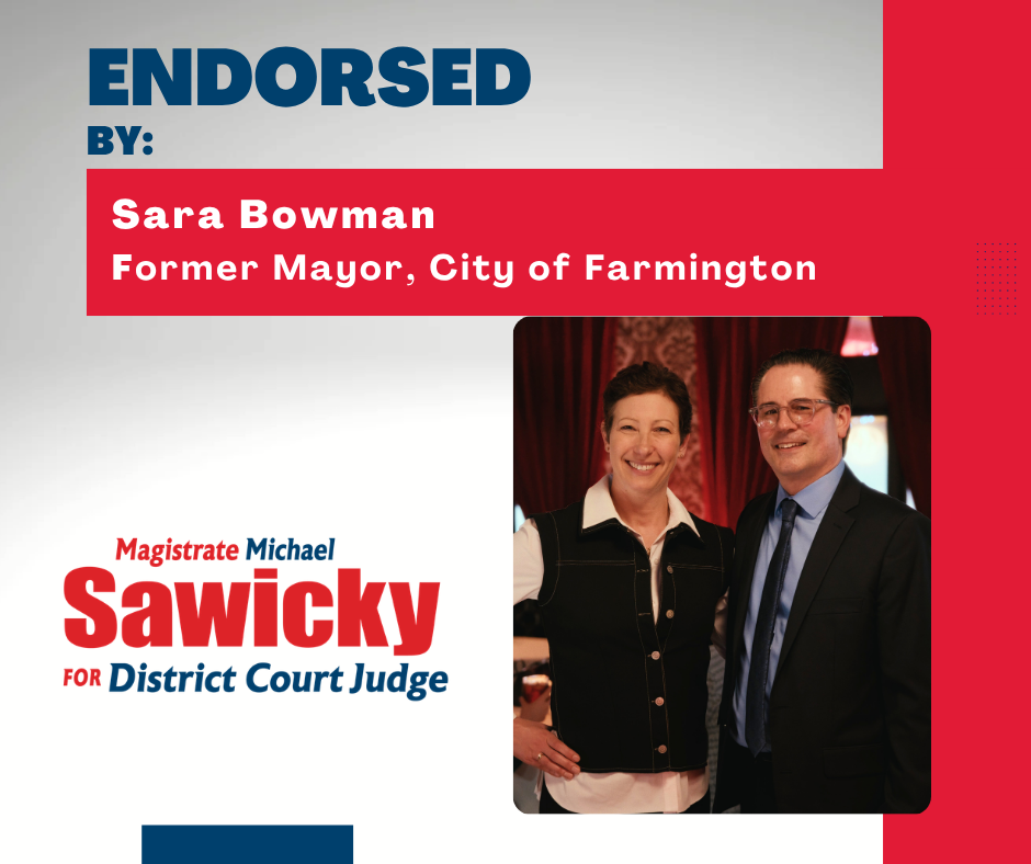 Sara Bowman Endorsement graphic
