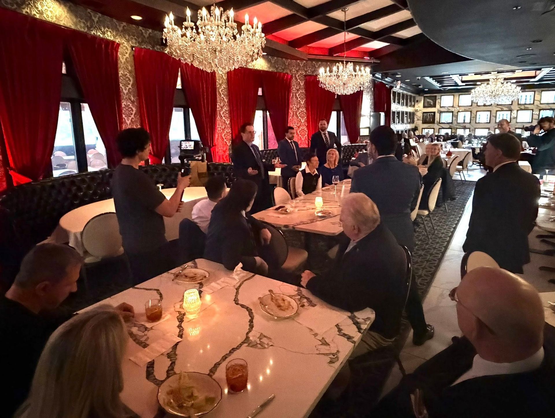 Michael Sawicky campaign klick off event