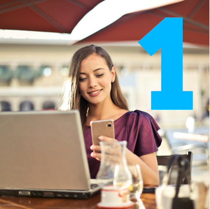 stap 1 in het proces van snel een baan vinden.
