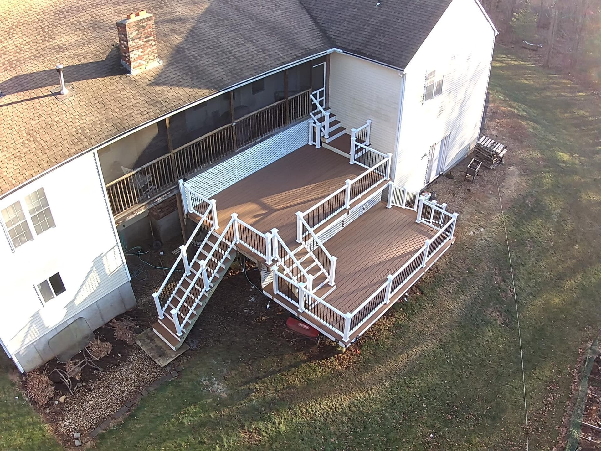 New Paint Patio — Worcester, MA — Collazo Home Improvements & Property Maintenance LLC