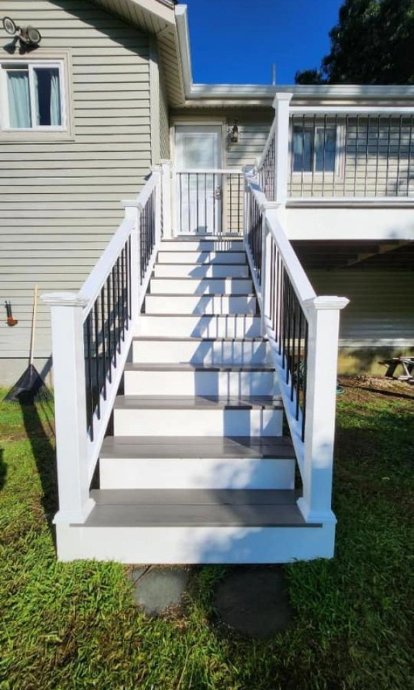 Stairs After — Worcester, MA — Collazo Home Improvements & Property Maintenance LLC